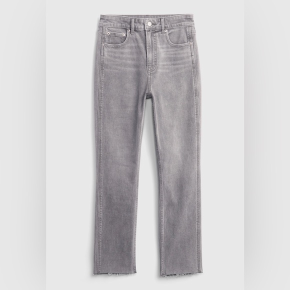 GAP Sky High Rise Vintage Slim Jeans With Washwell in Sky Grey NWT - Picture 4 of 4